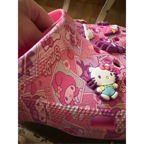 CROCS Hello Kitty Special Edition Clogs - Picture 9 of 13